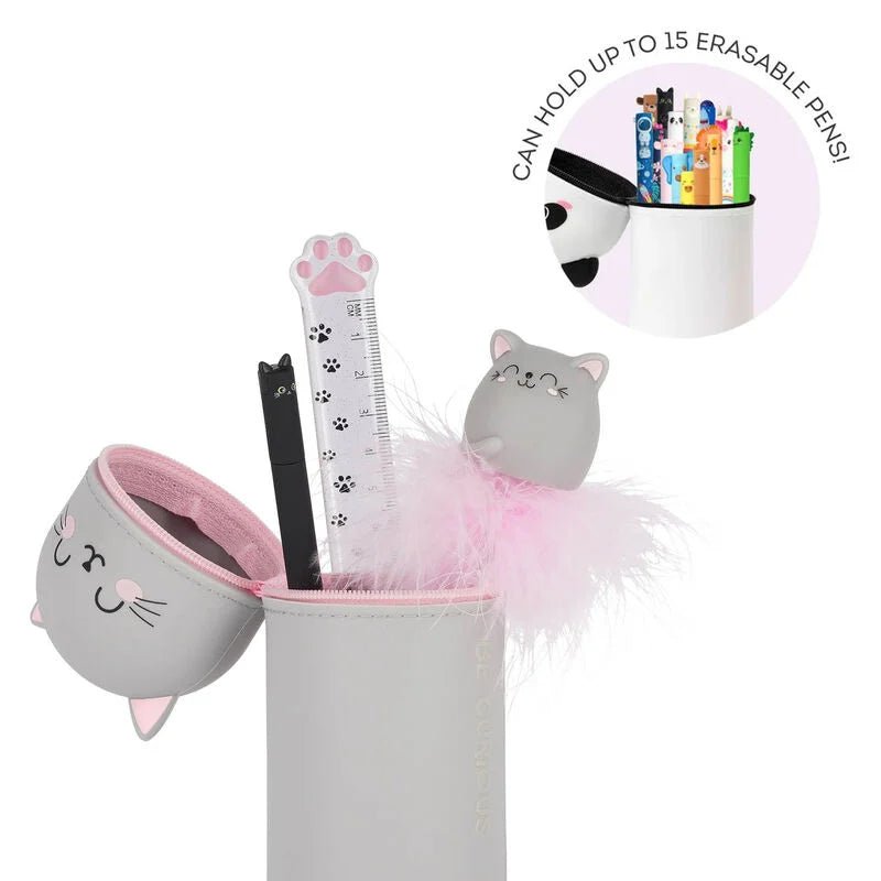 Trousse pot à crayon LEGAMI Kawaii - Chat - 