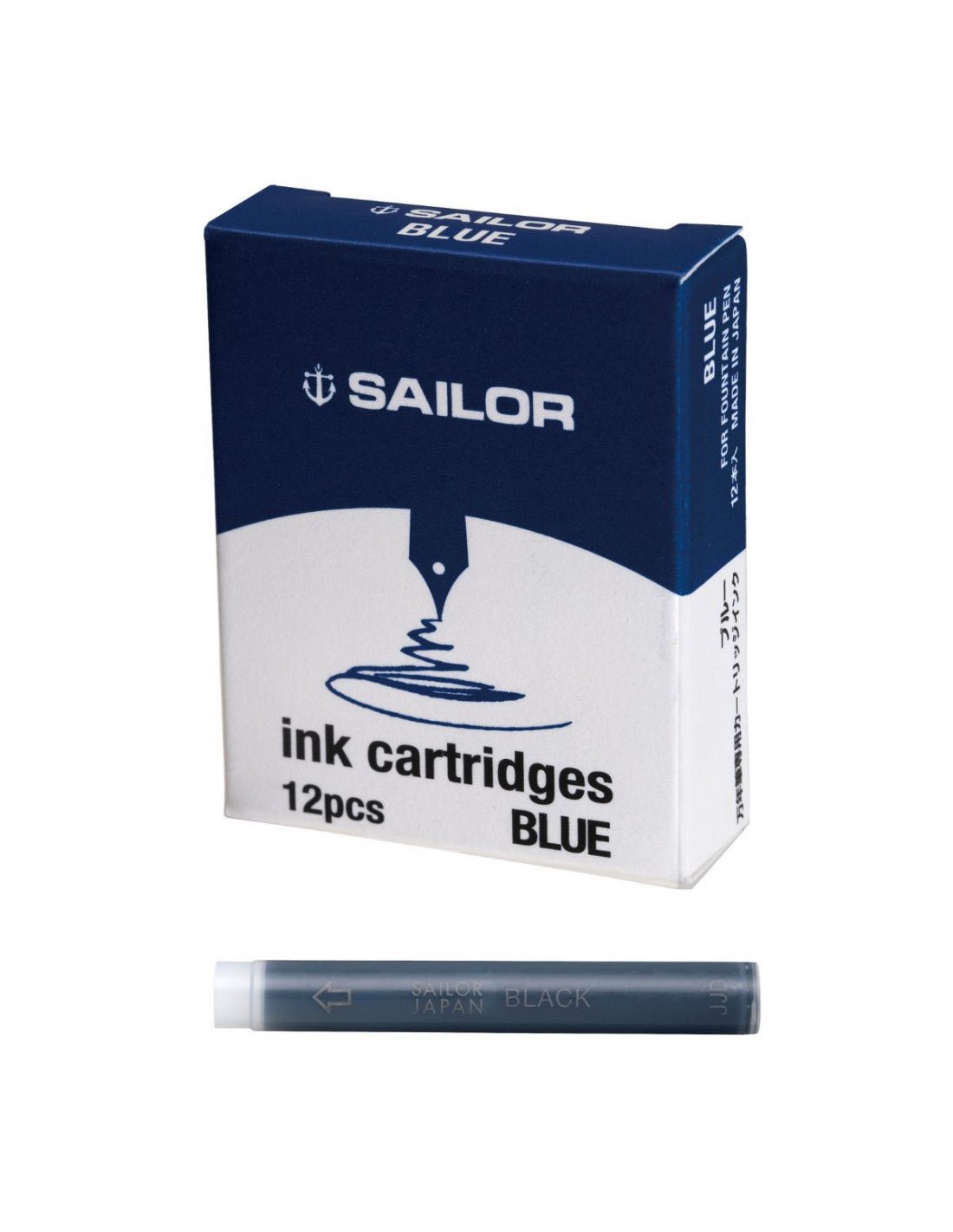 Cartouches d'encre SAILOR Jentle - Bleu - - 4901680180098