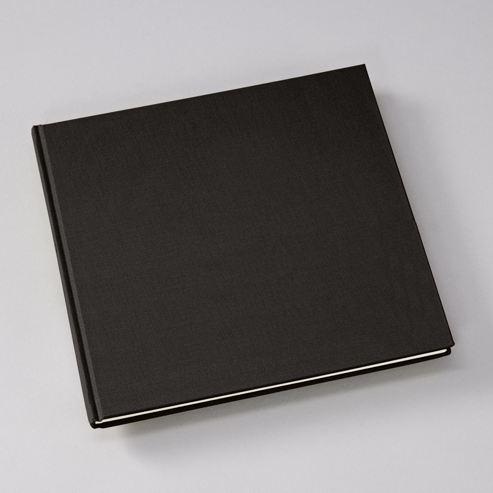 Livre d'Or Slim SEMIKOLON - 25 x 23 cm - Uni - Black -