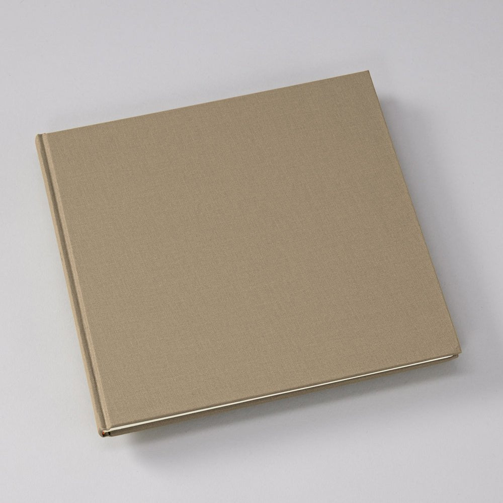 Livre d'Or Slim SEMIKOLON - 25 x 23 cm - Uni - Fango -