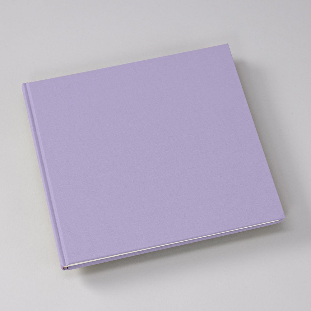 Livre d'Or Slim SEMIKOLON - 25 x 23 cm - Uni - Lilac Silk -