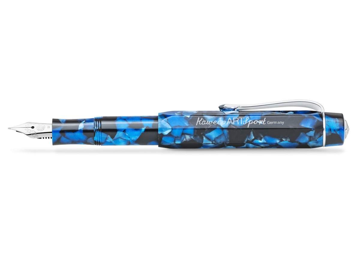 Stylo plume KAWECO Art Sport - Extra-fine (EF) - Pebble Blue - 4251734922038