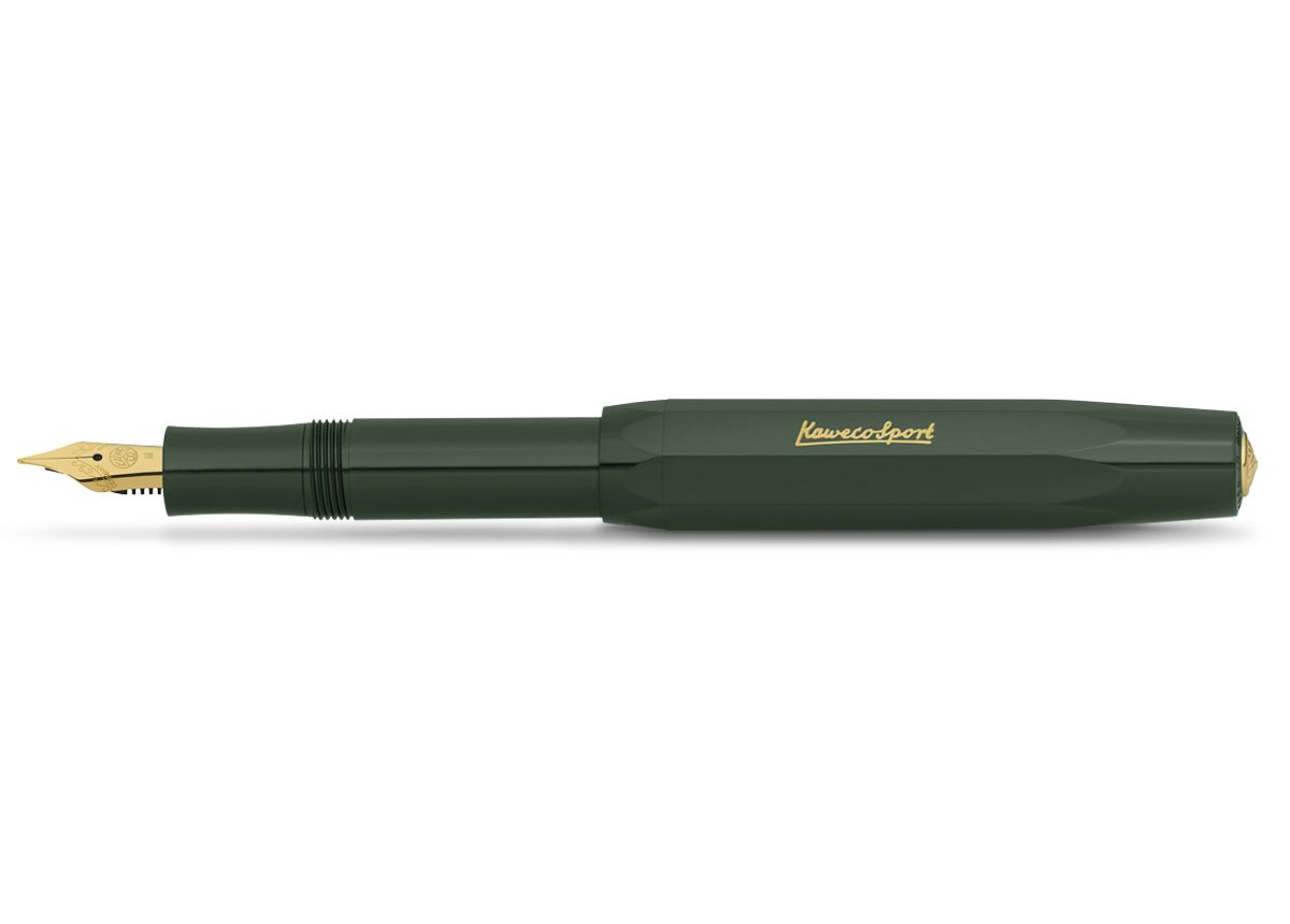 Stylo plume KAWECO Classic Sport - Extra-fine (EF) - Vert - 4250278604929