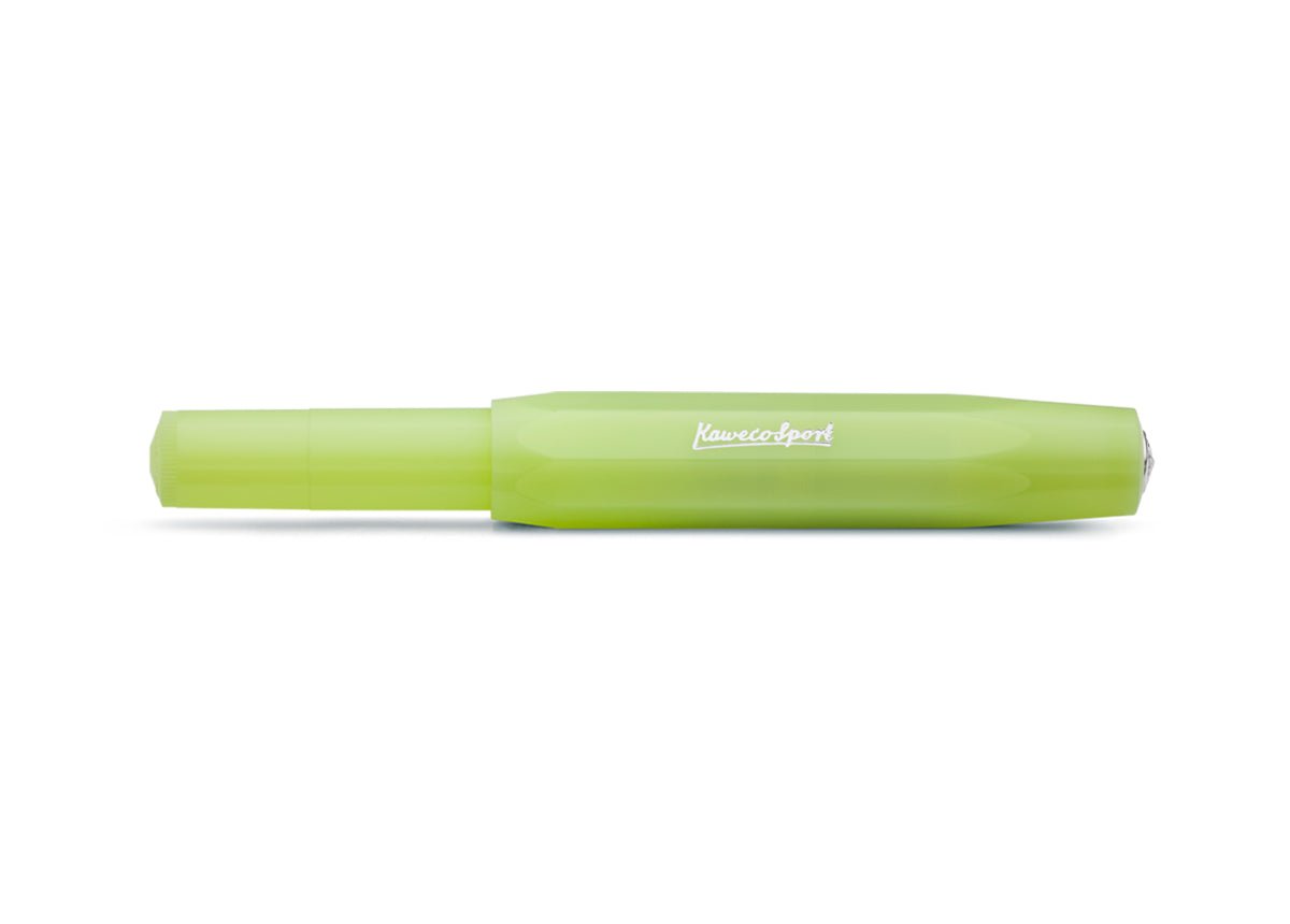 Stylo plume KAWECO Frosted Sport - Extra-fine (EF) - Fine Lime - 4250278617745