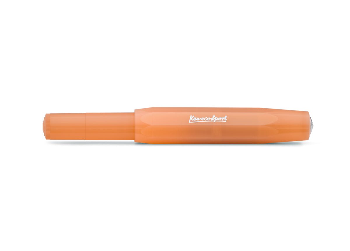Stylo plume KAWECO Frosted Sport - Extra-fine (EF) - Mandarin - 4250278617349