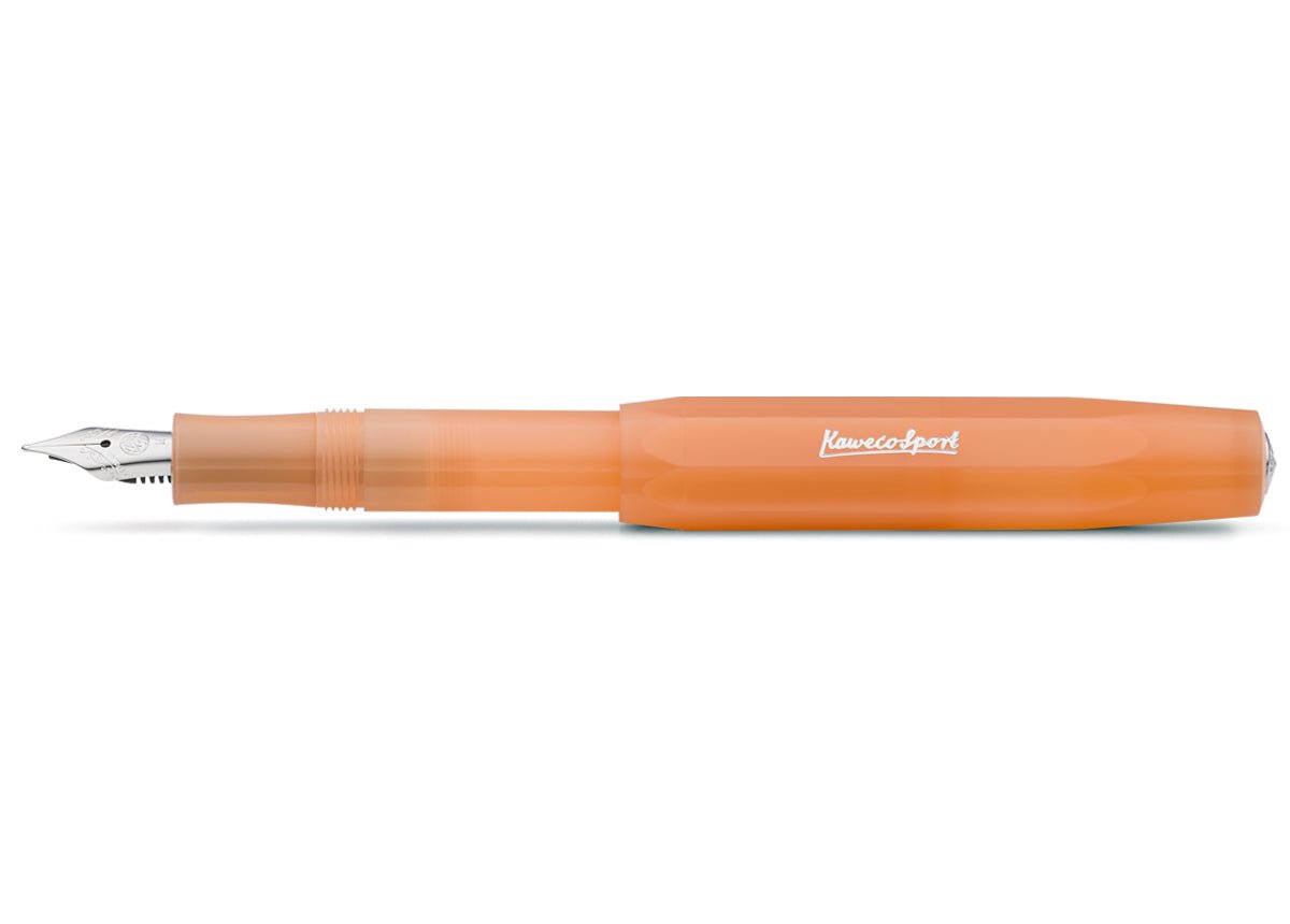 Stylo plume KAWECO Frosted Sport - Extra-fine (EF) - Mandarin - 4250278617349
