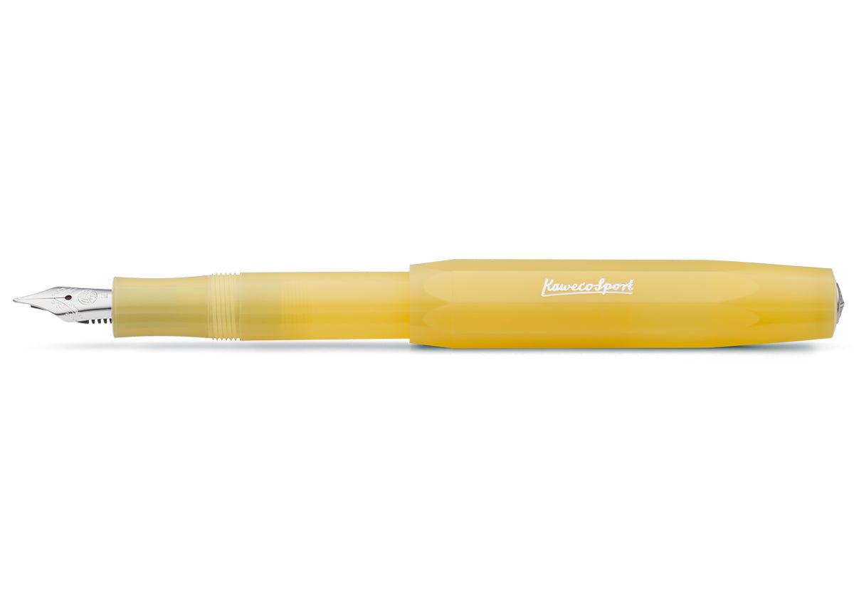 Stylo plume KAWECO Frosted Sport - Extra-fine (EF) - Sweet Banana - 4250278617202