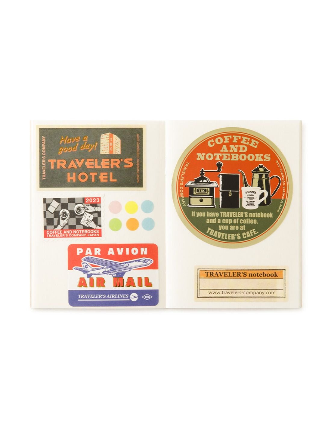 TRAVELER'S notebook 017 - carnet pour autocollants (passport size) - TN Passport size - Uni - 4902805144704