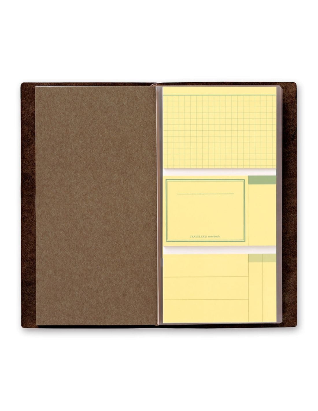 TRAVELER'S notebook 022 - notes adhésives (regular size) - TN Regular size - - 4902805143479